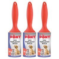 Pony Tüy Toplama Rulosu 3 Adet