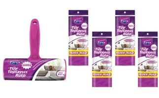 Parex Mega Tüy Toplama Rulosu 5'li Yedek Başlık