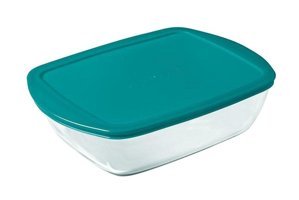 Pyrex 1 Parça Dikdörtgen Cam Saklama Kabı 1.1 lt