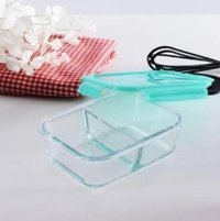 Paşabahçe Lockie 530286 1 Parça Dikdörtgen Cam Bölmeli Saklama Kabı 1 lt