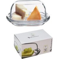 Paşabahçe Basic 1 Parça Dikdörtgen - Yuvarlak Cam Saklama Kabı 200 ml