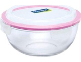 Ansan Glasslock 1 Parça Yuvarlak Cam Saklama Kabı 2 lt