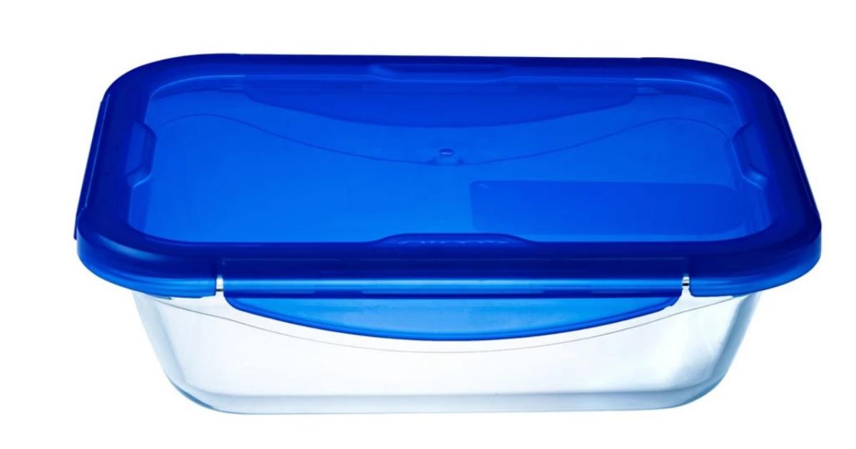 Pyrex 1 Parça Dikdörtgen Cam Saklama Kabı 800 ml