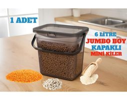 Turnberry 1 Parça Dikdörtgen Plastik Saklama Kabı 6 lt