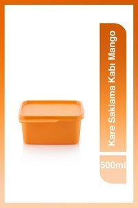 Tupperware 1 Parça Kare Plastik Saklama Kabı 500 ml
