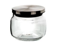 Klt Ronde 1 Parça Yuvarlak Cam Saklama Kabı 500 ml