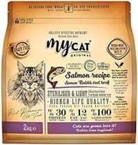 Mycat Somonlu Kısırlaştırılmış Yetişkin Kuru Kedi Maması 2 kg