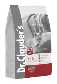 Dr. Clauder Glutensiz Tavuklu-Balıklı Yetişkin Kuru Kedi Maması 4 kg