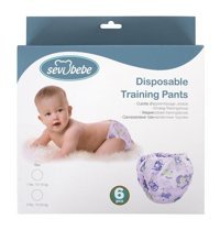 Sevi Bebe 10 - 15 Kg 6'lı Sızdırmaz Kullan At Çok Renkli Kelebek Desenli Alıştırma Külodu