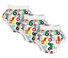 Sema Baby No: 1 10 - 15 Kg 3'lü Sızdırmaz Yıkanabilir Çok Renkli Araba Desenli Alıştırma Külodu