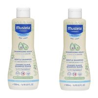 Mustela Konak Önleyici Göz Yakmayan Yenidoğan Normal Ciltler İçin Avokadolu Bebek Şampuanı 2x500 ml