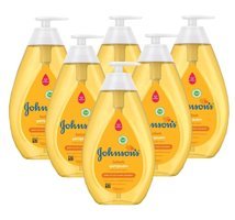 Johnson's Baby Göz Yakmayan Hipoalerjenik Yenidoğan Hassas Ciltler İçin Hindistan Cevizli Bebek Şampuanı 6x750 ml
