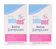 Sebamed Konak Önleyici Göz Yakmayan İçin Bebek Şampuanı 2x500 ml