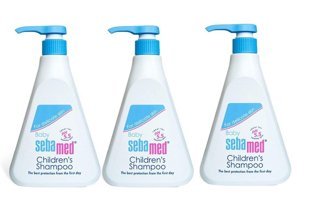 Sebamed Konak Önleyici Göz Yakmayan Hipoalerjenik Yenidoğan Hassas Ciltler İçin Bebek Şampuanı 3x500 ml