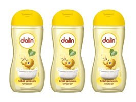 Dalin Klasik Göz Yakmayan Hipoalerjenik Hassas Ciltler İçin Bebek Şampuanı 3x200 ml