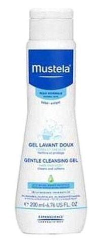Mustela Gentle Konak Önleyici Göz Yakmayan Hipoalerjenik Yenidoğan Hassas Ciltler İçin Bebek Şampuanı 200 ml