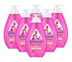 Johnson's Baby Işıldayan Parlaklık Göz Yakmayan Hipoalerjenik İçin Argan Yağlı Bebek Şampuanı 6x750 ml