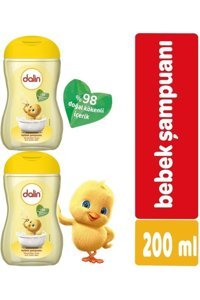 Dalin Göz Yakmayan Normal Ciltler İçin Bebek Şampuanı 2x200 ml