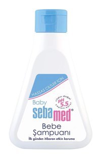 Sebamed Konak Önleyici Göz Yakmayan Yenidoğan Normal Ciltler İçin Bebek Şampuanı 250 ml