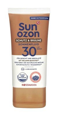 Sunozon Kakao Yağı Yoğun 30 Faktör Yüz İçin Bronzlaştırıcı Krem 50 ml