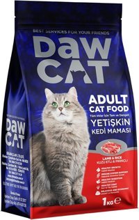 Daw Cat Kuzu Etli Yetişkin Kuru Kedi Maması 1 kg