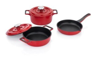 Schafer Pro Cast Mini 5 Parça Döküm Tencere Seti