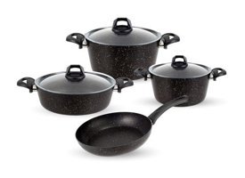 Dora Granitta Mycook 7 Parça Granit Tencere Seti