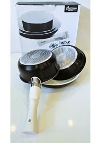 Bondy Amercook 4 Parça Seramik Tencere ve Tava Seti