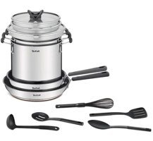 Tefal G737sd 13 Parça Çelik Tencere ve Tava Seti
