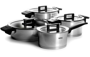 Woll Woll Concept 8 Parça Çelik Tencere Seti