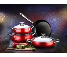 Decorev Rigel 7 Parça Döküm Tencere Seti