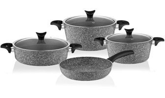 Taç Master Cook 7 Parça Granit Tencere Seti