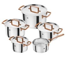 Zwilling Bellasera 9 Parça Çelik Tencere ve Tava Seti