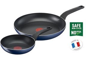 Tefal Easy Cook 2 Parça Titanyum Tava Seti