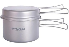 Tomshoo Tomshoo 2 Parça Titanyum Tencere Seti