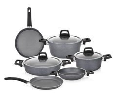 Schafer Ashen 9 Parça Granit Tencere Seti