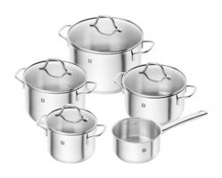 Zwilling Flow 5 Parça Çelik Tencere Seti