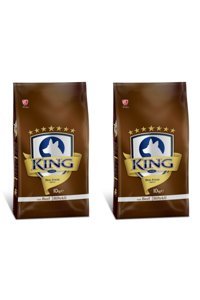 King Biftek Orta Irk Yetişkin Köpek Maması 2x10 kg