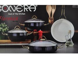 Bonera Florenza 7 Parça Granit Tencere Seti