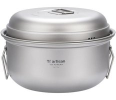 Ti Artisan Ti Artisan 2 Parça Titanyum Tencere Seti