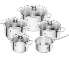 Zwilling Focus 9 Parça Çelik Tencere Seti
