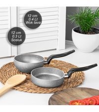 Porsima Baby 2 Parça Granit Tava Seti