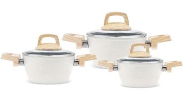 Karaca Swiss Crytal Mastermaid 6 Parça Tencere Seti