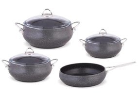 Fms G5006 7 Parça Granit Tencere Seti