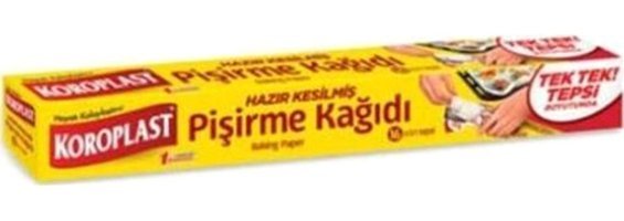 Koroplast Hazır Kesilmiş Pişirme Kağıdı 16x2 Adet