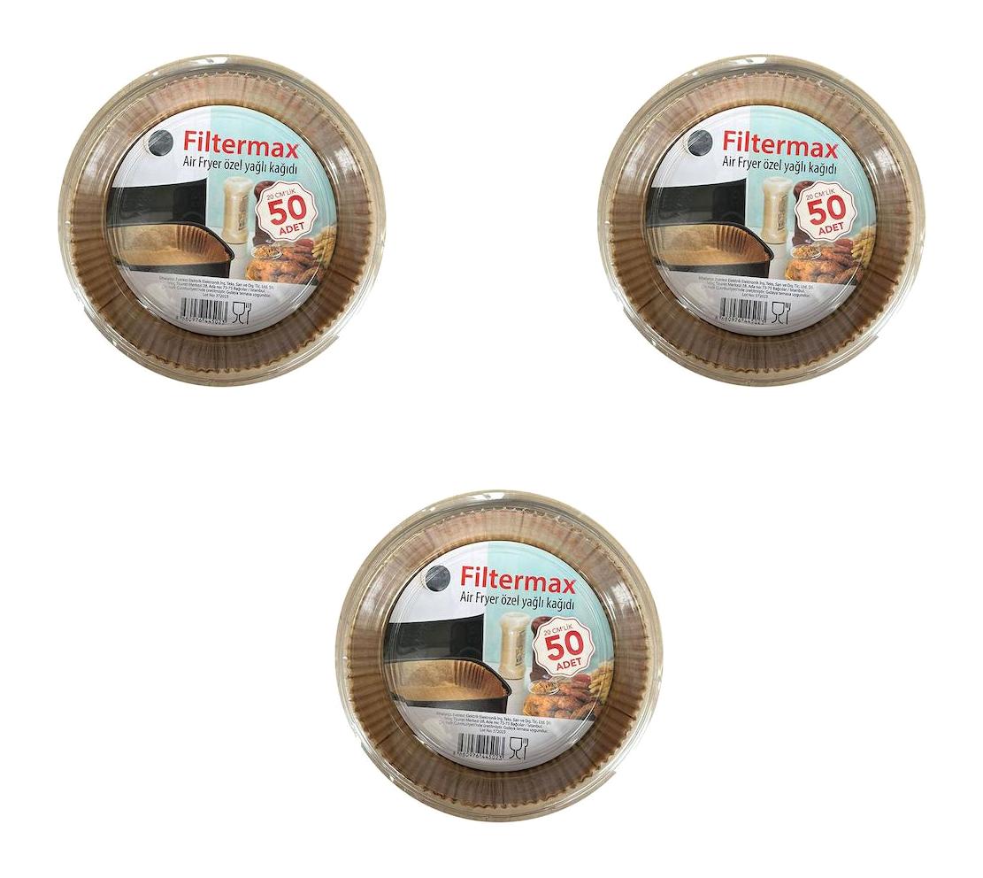 Filtermax Yağlı Aifryer Pişirme Kağıdı 3x50 adet