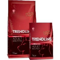 Trendline Kuzu Etli-Pirinç Tüm Irklar Yetişkin Köpek Maması 15 kg+1 kg