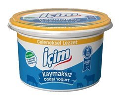 İçim Homojenize Doğal Kaymaksız Yoğurt 500 gr