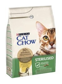Cat Chow Tavuklu Kısırlaştırılmış Yetişkin Kuru Kedi Maması 3 kg