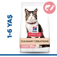 Hill's Culinary Creations Somonlu-Havuçlu Yetişkin Kuru Kedi Maması 10 kg